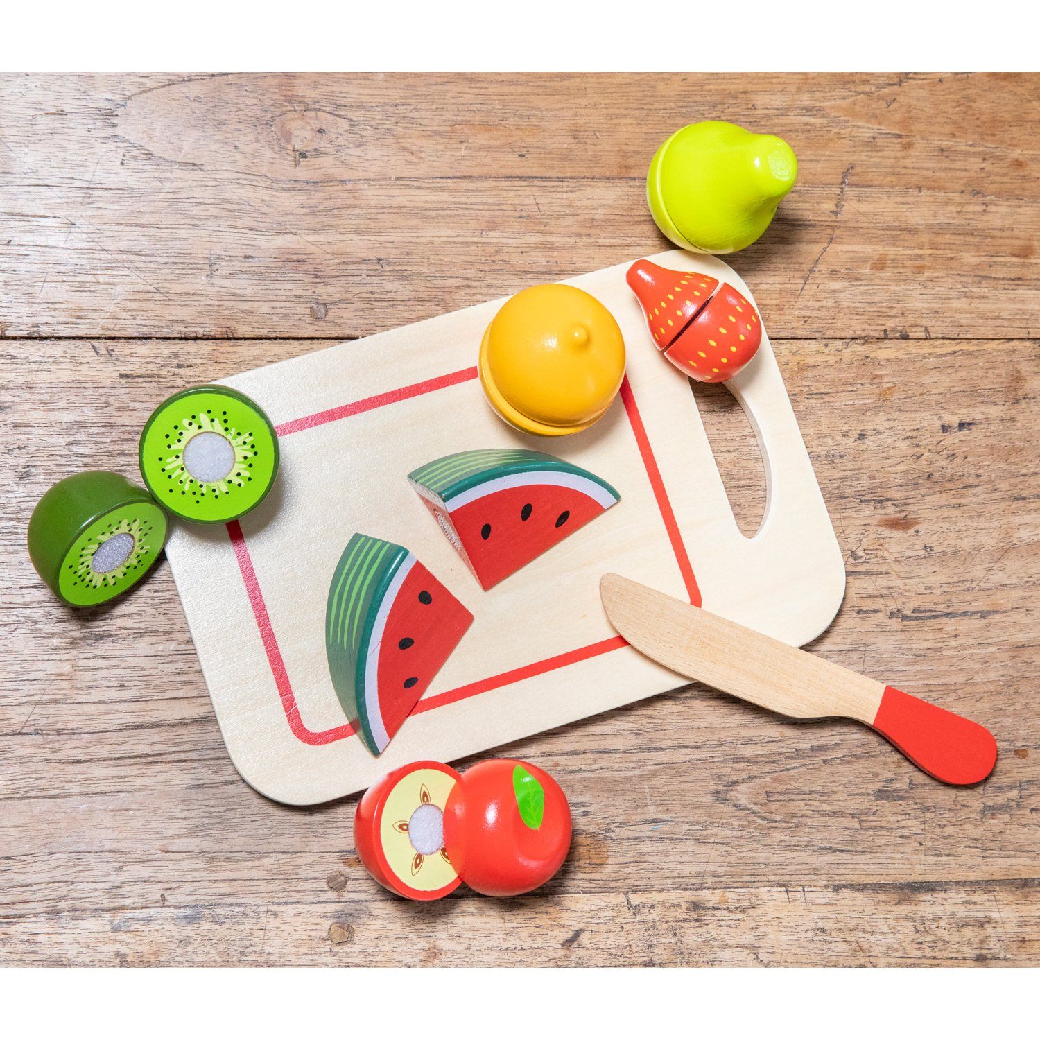 Cutting meal - fruit tray 8 pieces New Classic Toys Toys New Classic Toys 