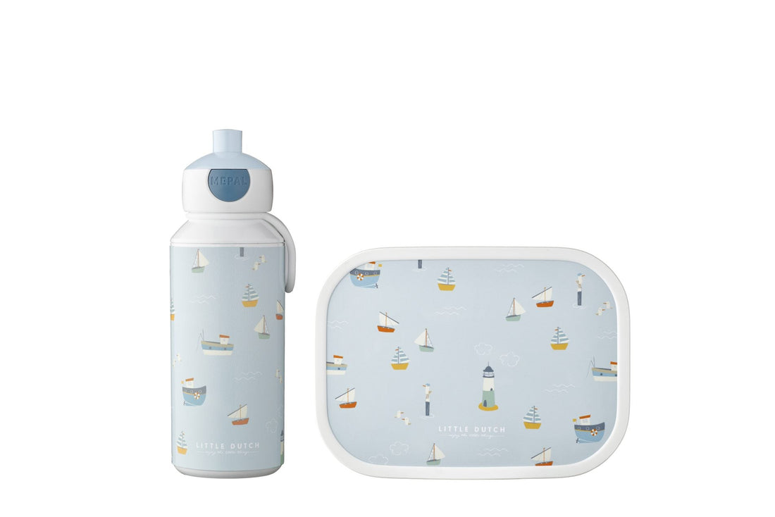 Garrafa pop up 400 ml sailors bay Dinnerware Little Dutch
