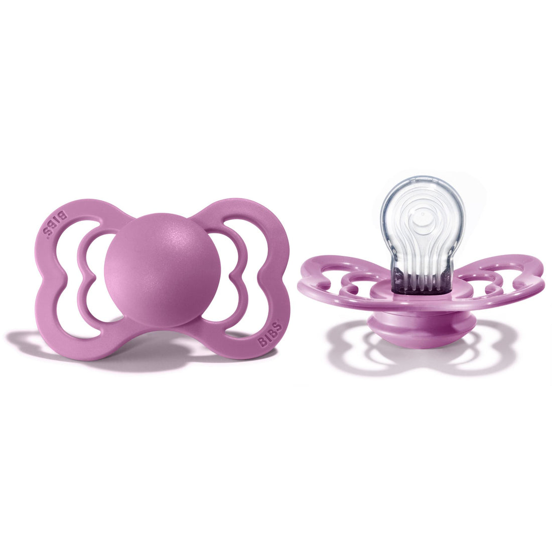 Bibs supreme pacifier silicone +6M lavender Pacifier Bibs