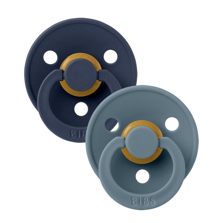 BIBS colour 2-pack pacifier petrol | deep space Pacifier BIBS 
