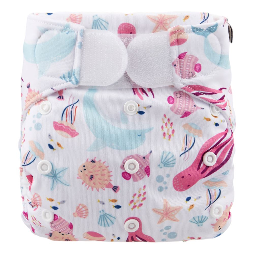 Fralda de natação reutilizável c/ velcro pacific Happy Bear 