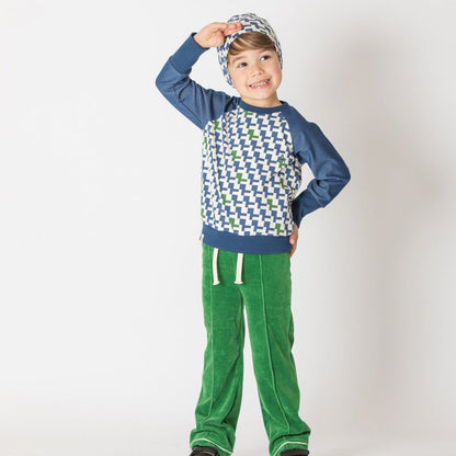 Hecco box pants juniper AlbaBaby Bottoms Alba of Denmark 