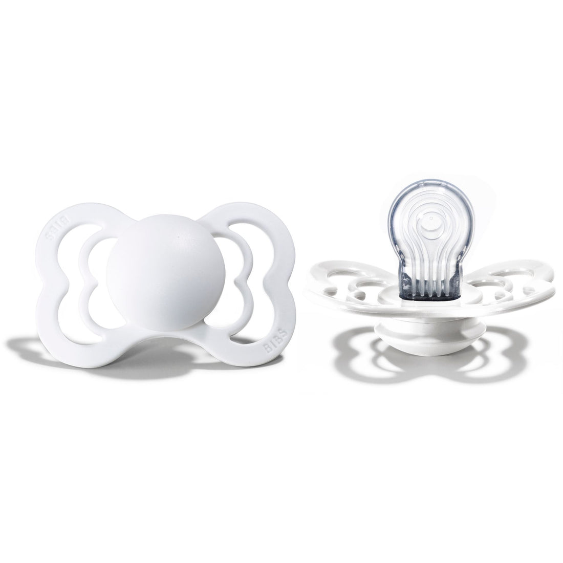 Bibs supreme pacifier silicone +6M white Pacifier Bibs