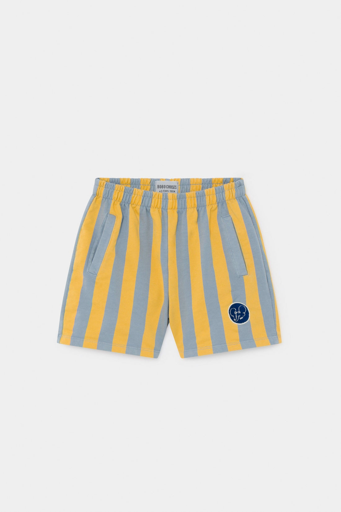 Striped fleece bermuda Bobo Choses Bottoms Bobo Choses