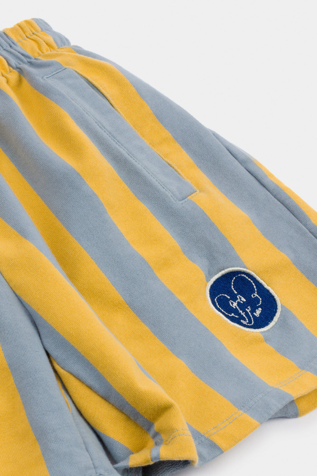 Striped fleece bermuda Bobo Choses Bottoms Bobo Choses 