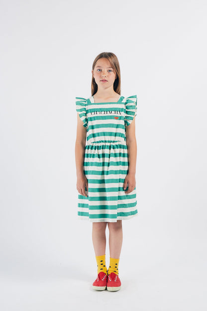 Chachacha kiss ruffle dress Bobo Choses Dress Bobo Choses 