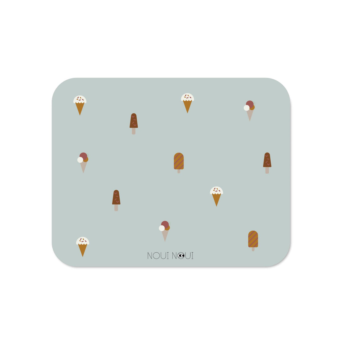 Individual ice cream cinza dinnerware Noui Noui 