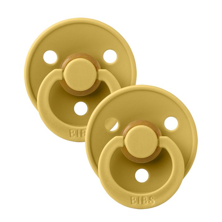 BIBS colour 2-pack pacifier mustard Pacifier BIBS 