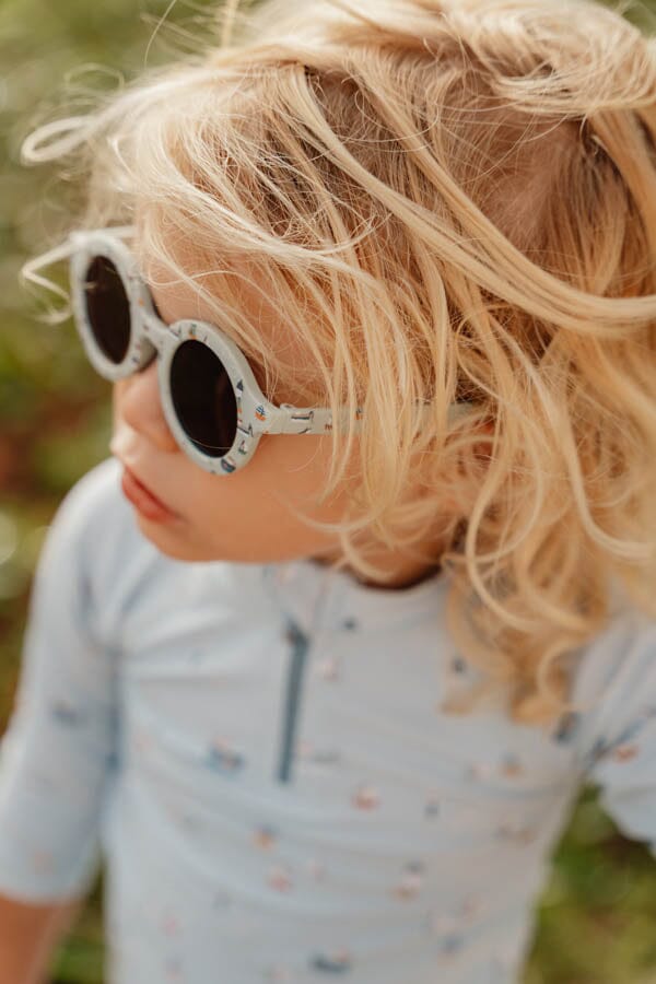 Óculos de sol redondos sailors bay 2-5 anos sunglasses Little Dutch 