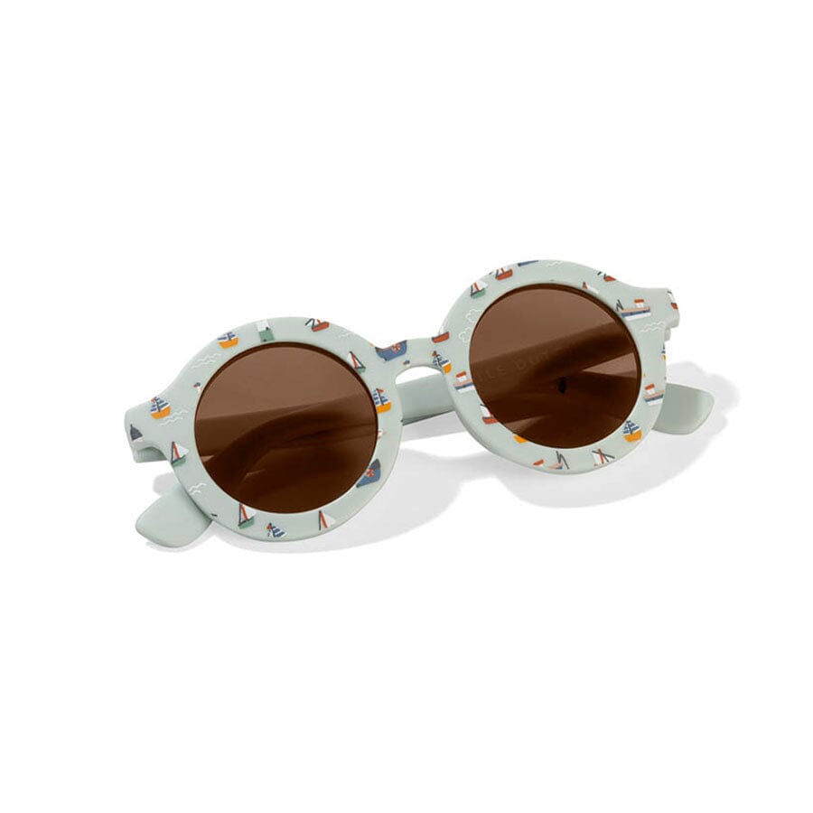 Óculos de sol redondos sailors bay 2-5 anos sunglasses Little Dutch 