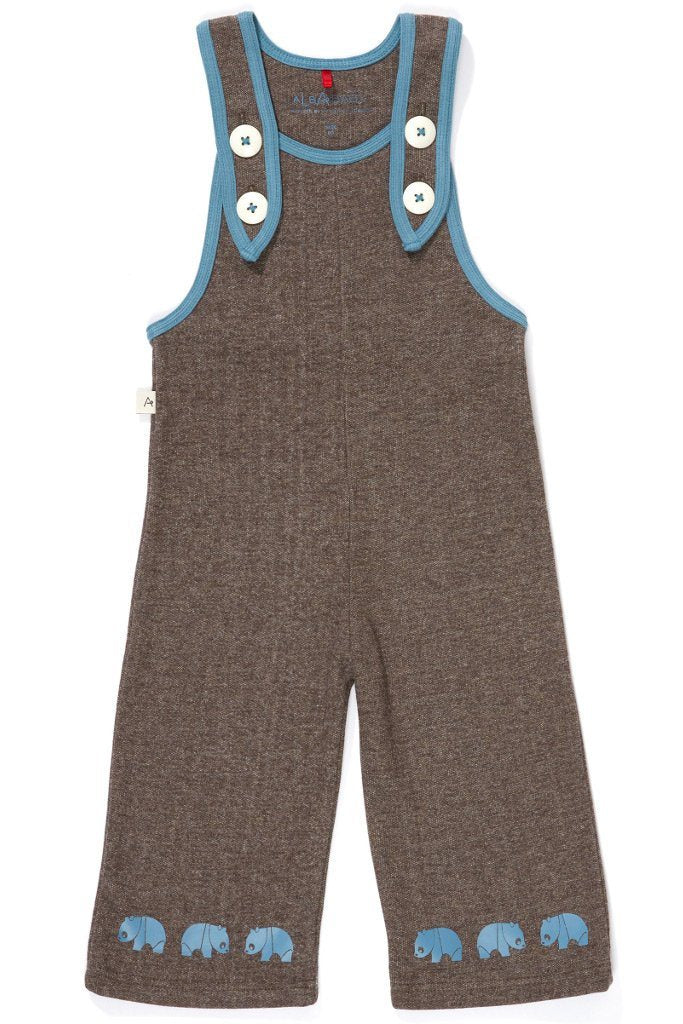 Harian Crawlers java brown Dungarees Alba of Denmark 