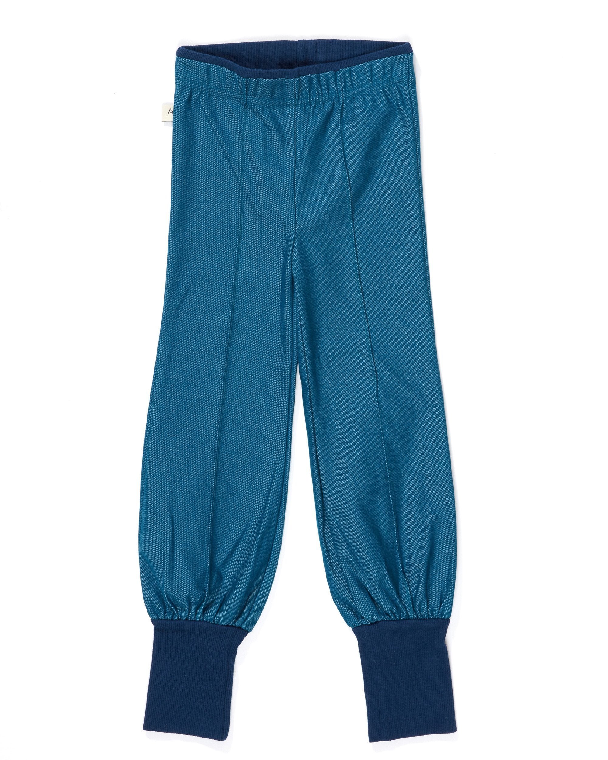 Hami tights pants - moroccan blue Bottoms Alba of Denmark 