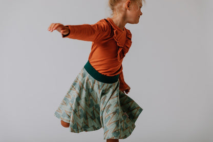 Ruffle shirt Baba organic Tops Baba organic 