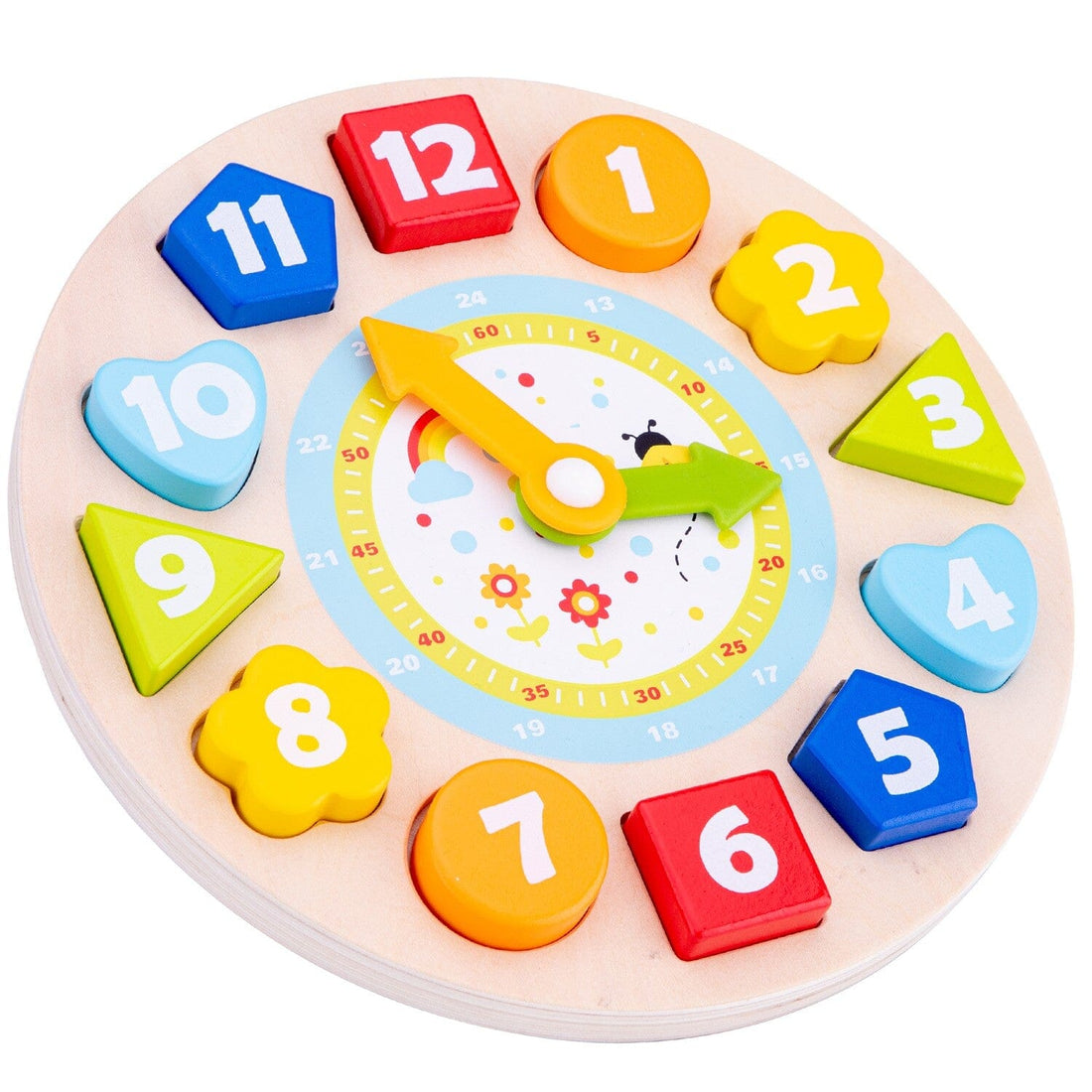Puzzle relógio New Classic Toys