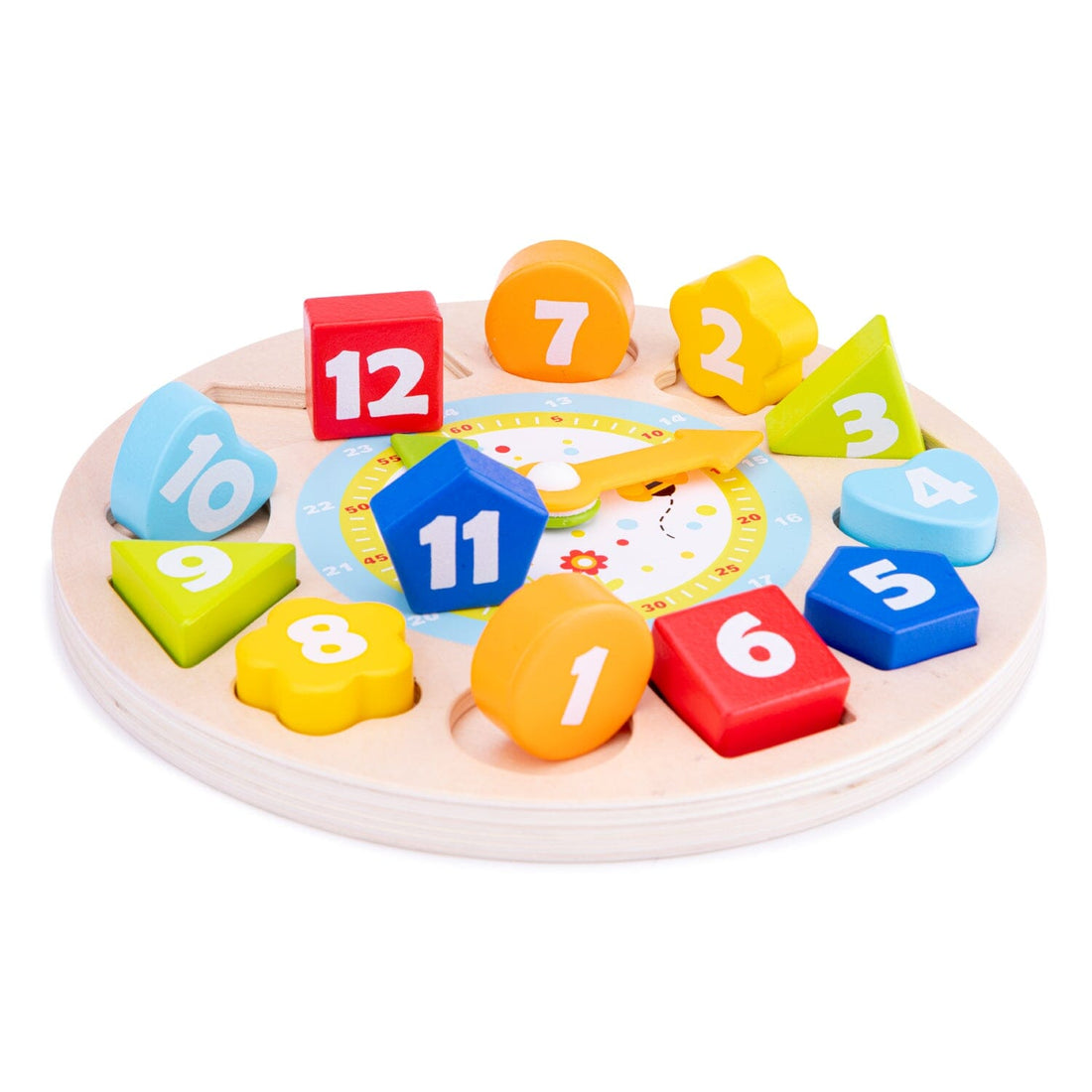 Puzzle relógio New Classic Toys