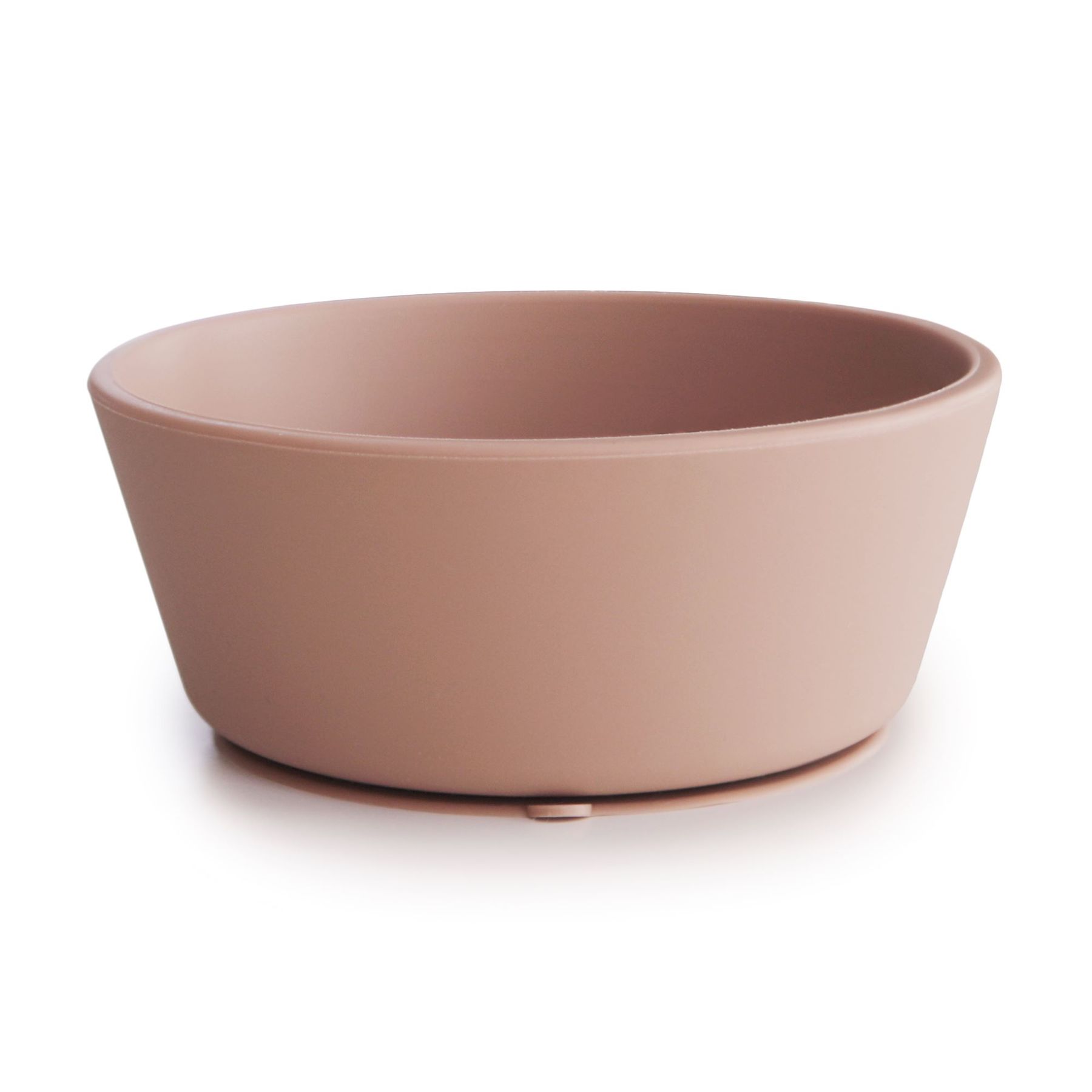 Silicone suction bowl blush mushie meal mushie 