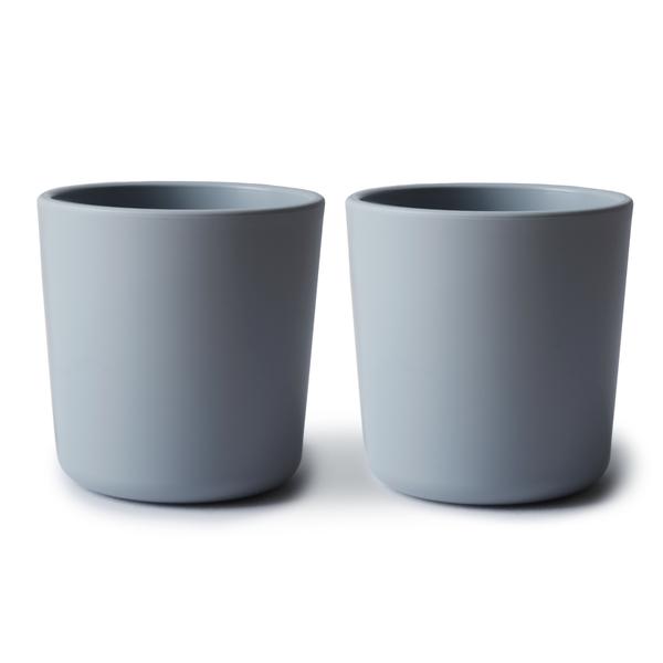 2-pack dinnerware cups cloud mushie meal mushie 