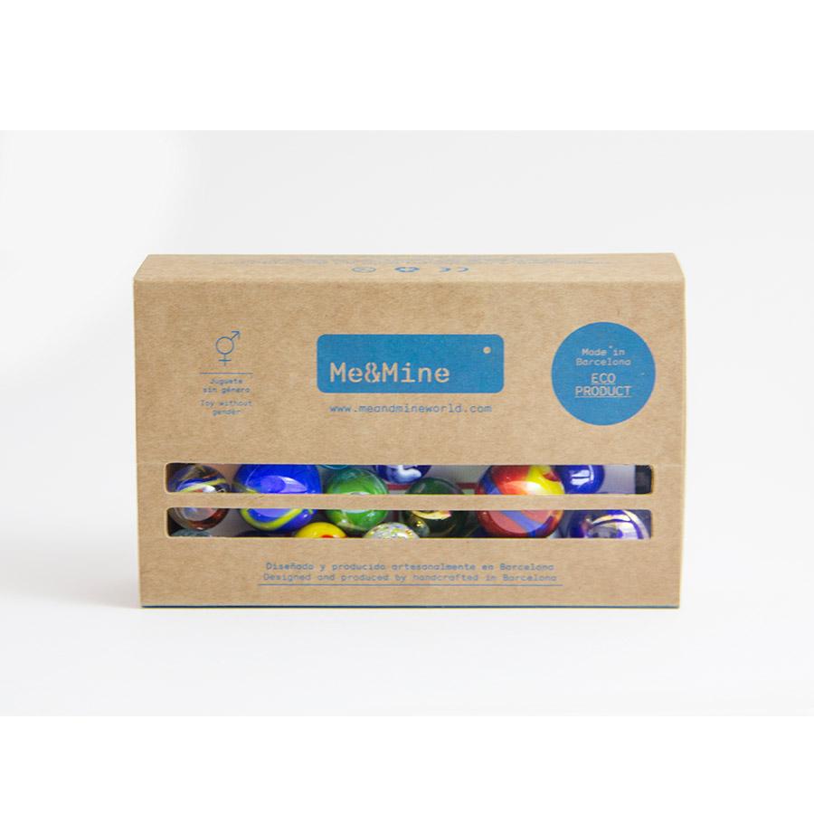 Set of 20 marble Me&Mine Toys Me&Mine