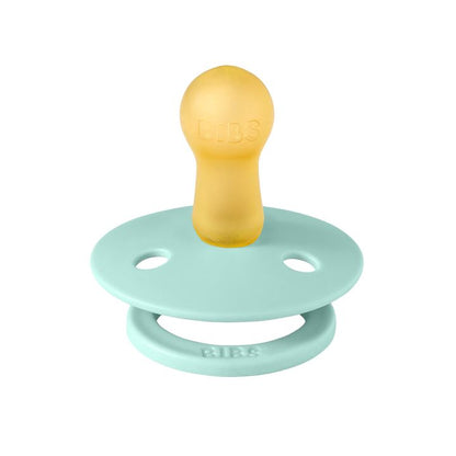 2-pack BIBS pacifier mint | white Pacifier Bibs 