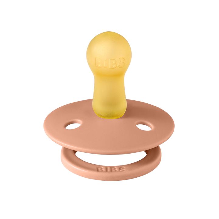 BIBS colour 2-pack pacifier peach | peach Pacifier BIBS 