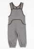 Charlie crawlers - castlerock melange Dungarees Alba of Denmark 