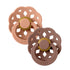 BIBS pacifier 2-pack Boheme woodchuck peach Pacifier BIBS 