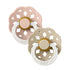 BIBS pacifier 2-pack Boheme NIGHT blush | vanilla Pacifier BIBS 