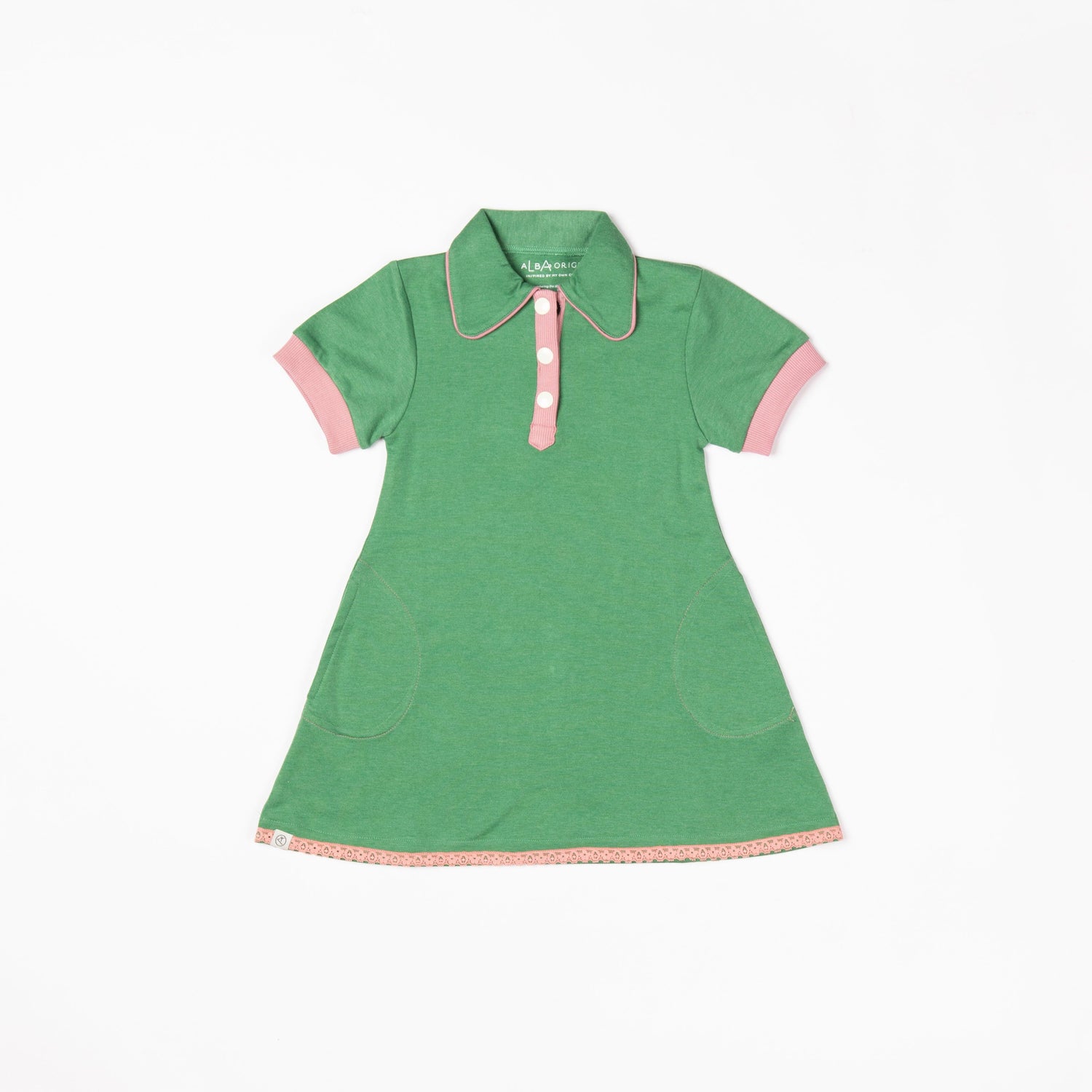 Julie dress juniper AlbaBaby Dresses Alba of Denmark 