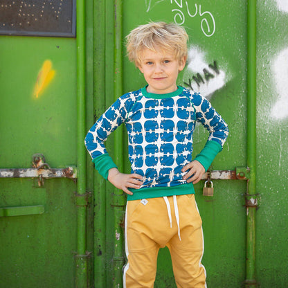 Mason pants bright gold AlbaBaby Bottoms Alba of Denmark 