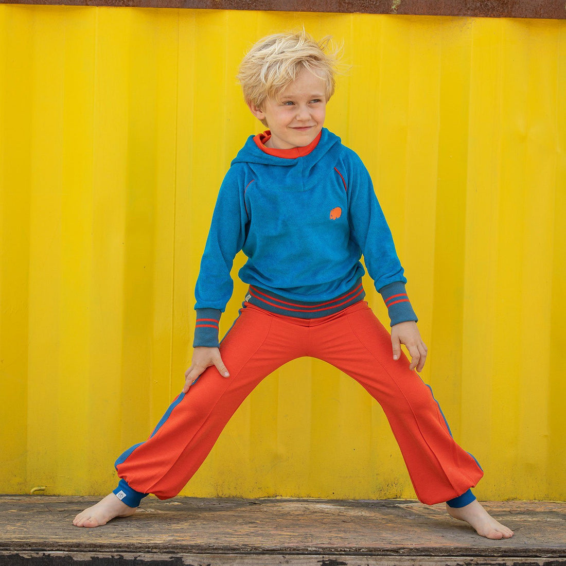 Hami tight pants orange.com AlbaBaby Bottoms Alba of Denmark 