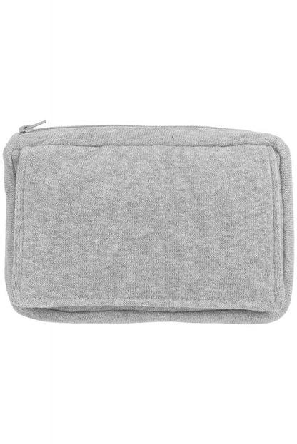 Bolsa para toalhitas grey melange Bolsa toalhitas Meyco 