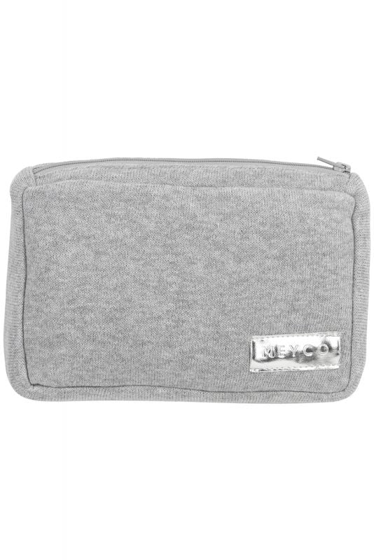 Bolsa para toalhitas grey melange Bolsa toalhitas Meyco 