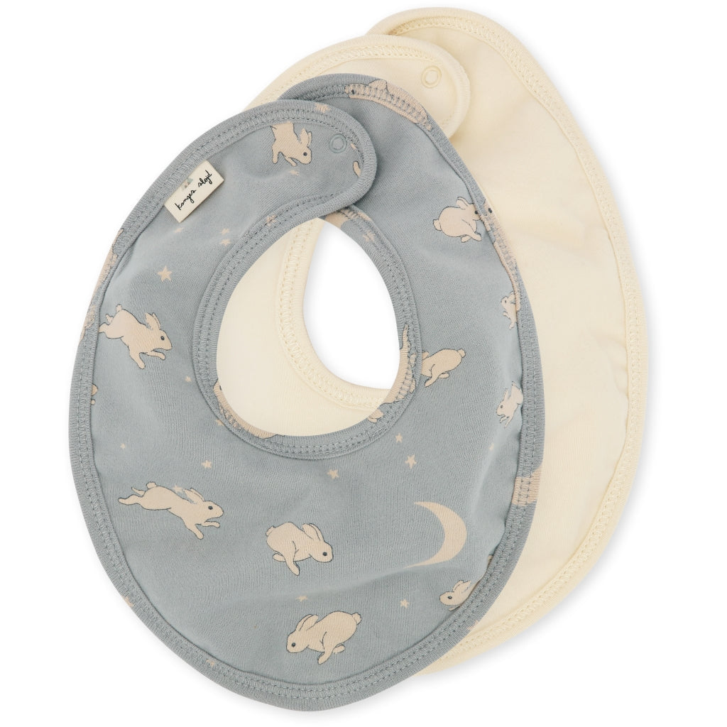 2-pack bib bonne nuit/summer sand babete Konges sløjd 