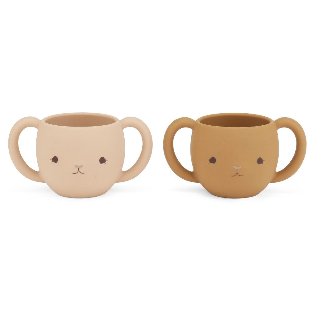 2 pack cutie cup rose/caramel Konges sløjd Meal Konges sløjd 