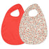 2-pack dinner bib poppy Konges sløjd dinnerware Konges sløjd 