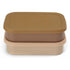 2-pack food boxes lid square rose Konges sløjd Dinnerware Konges sløjd 