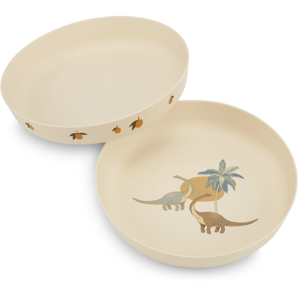 2 pratos lemon | dino meal Konges sløjd 