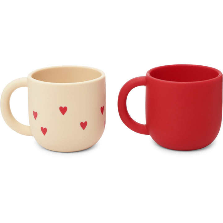 2 pack silicone cup mon grand amour Konges sløjd Meal Konges sløjd 