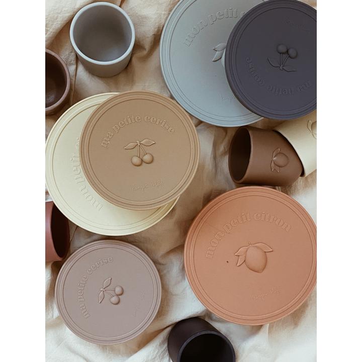 2-pack snack boxes blush/terracotta Konges sløjd Dinnerware Konges sløjd 