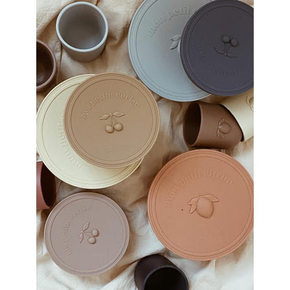 2-pack snack boxes blush/terracotta Konges sløjd Dinnerware Konges sløjd 