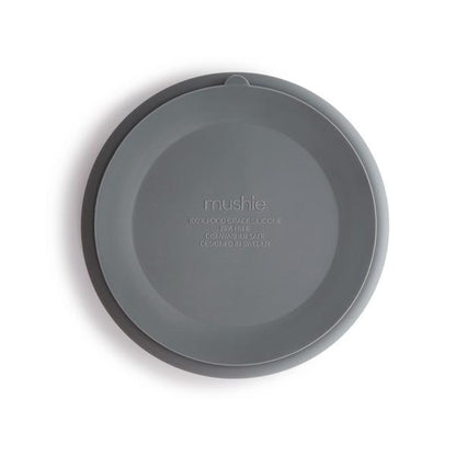 Silicone suction plate stone mushie meal mushie 