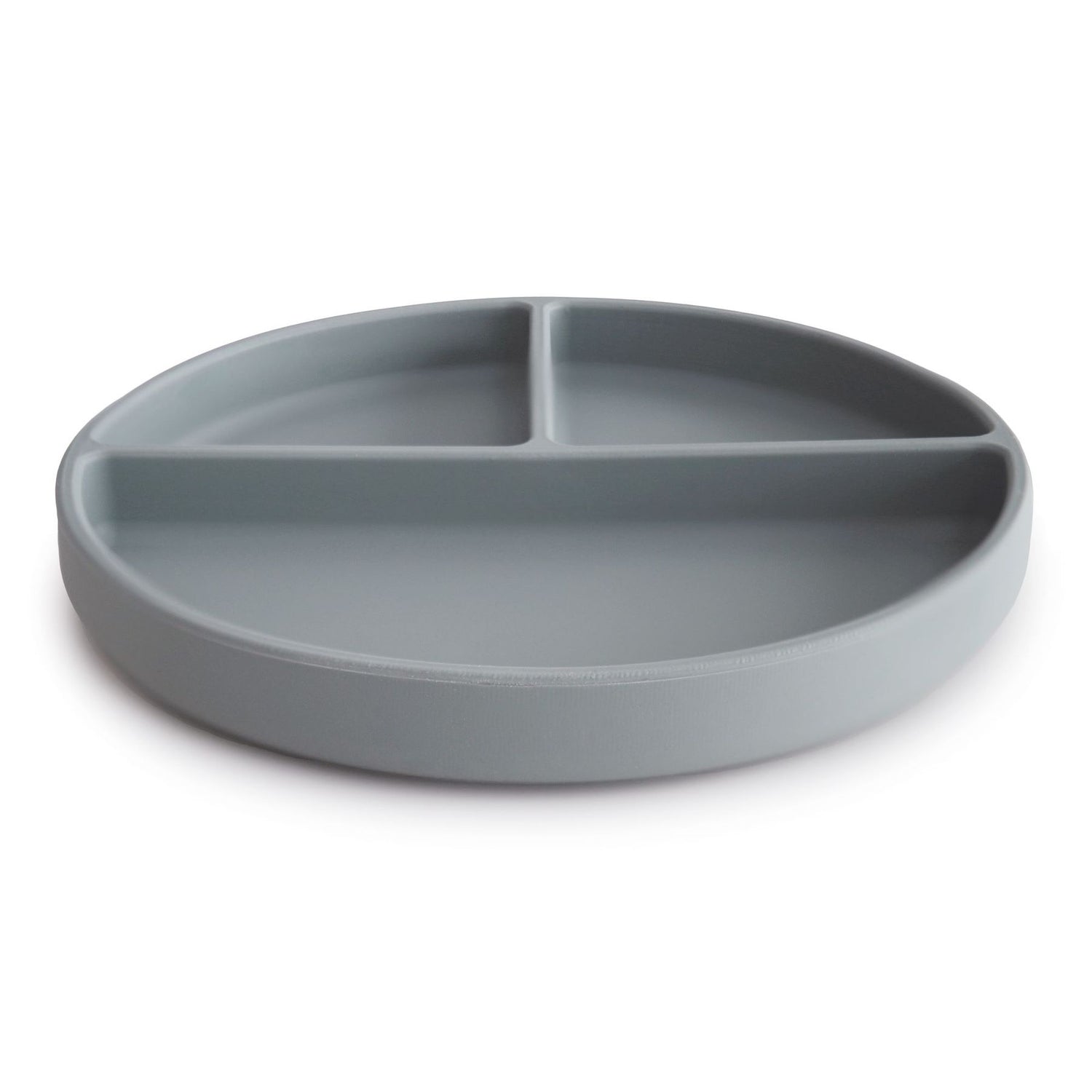 Silicone suction plate stone mushie meal mushie 