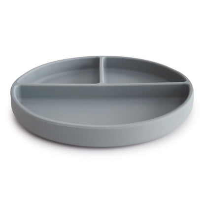 Silicone suction plate stone mushie meal mushie 