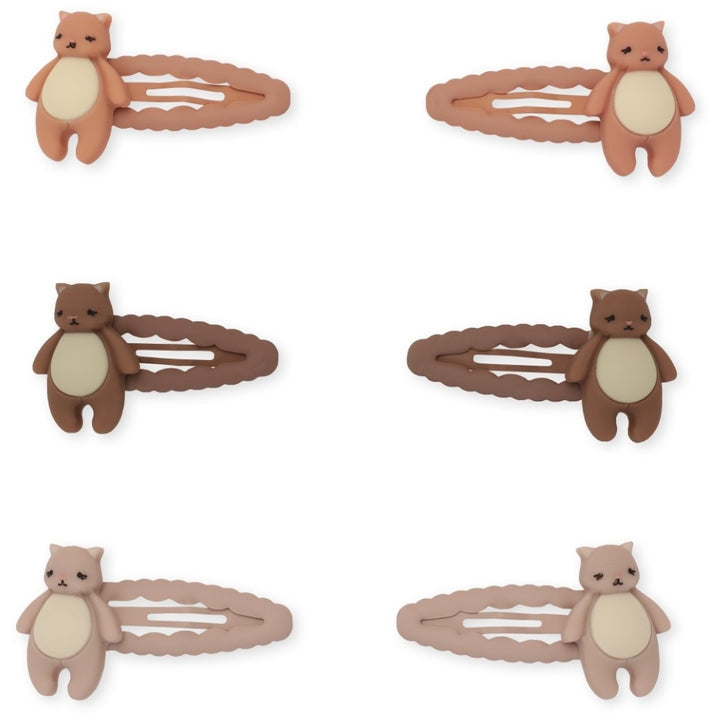 6 ganchos ursinho Accessories Konges sløjd