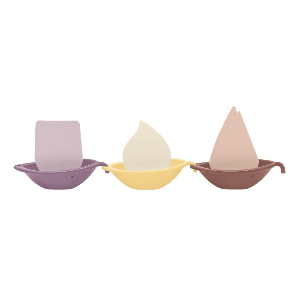 Brinquedo de banho BIBS Sail Boats Pink Mix Toys BIBS 