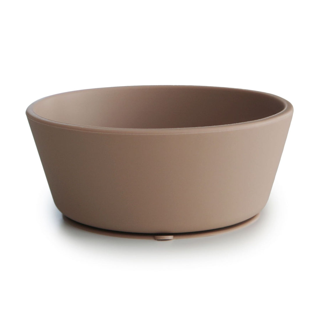 Silicone suction bowl natural mushie meal mushie 