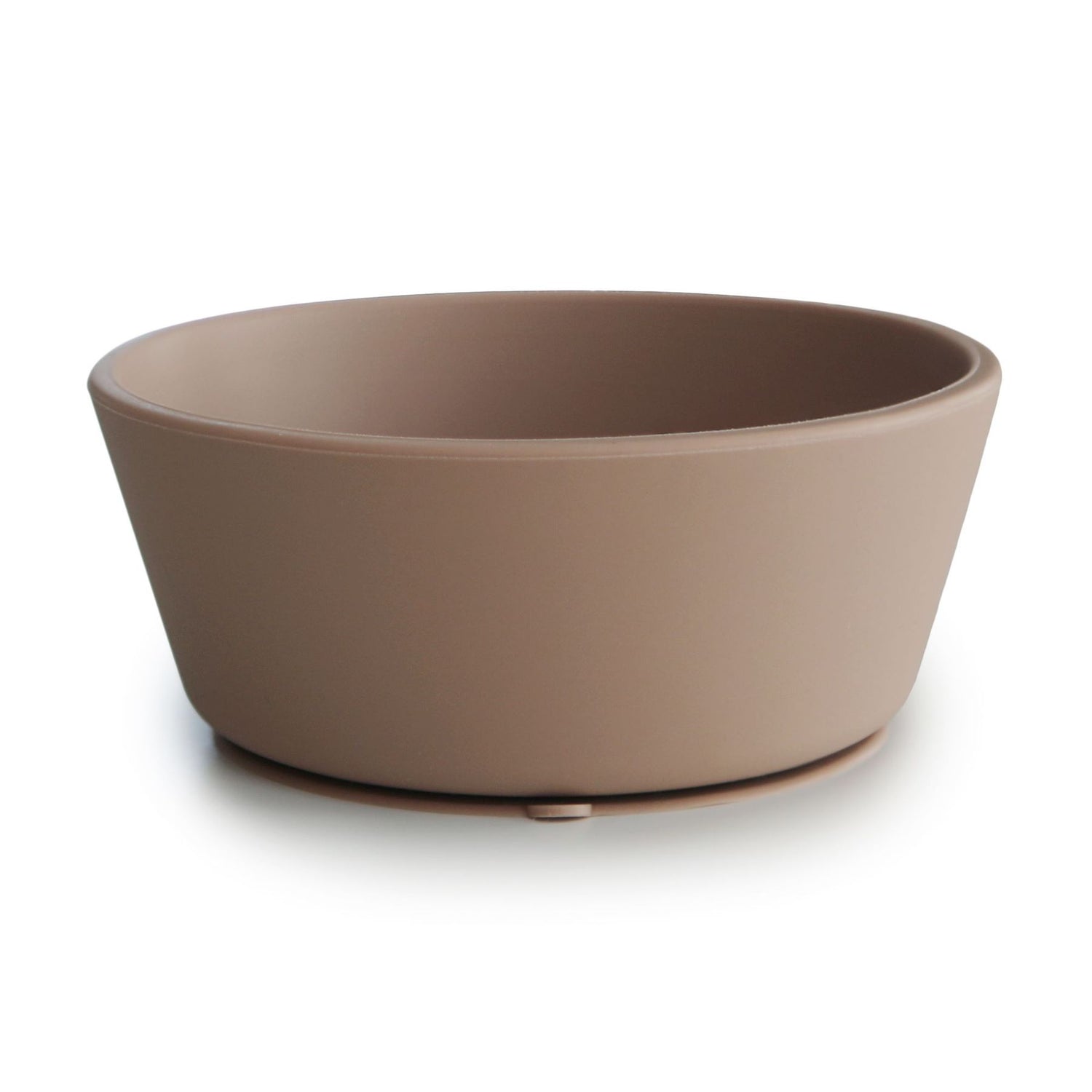 Silicone suction bowl natural mushie meal mushie 
