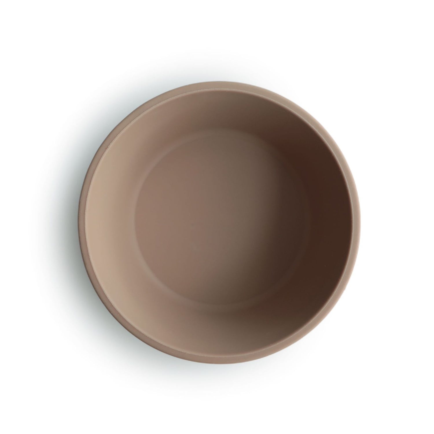 Silicone suction bowl natural mushie meal mushie 