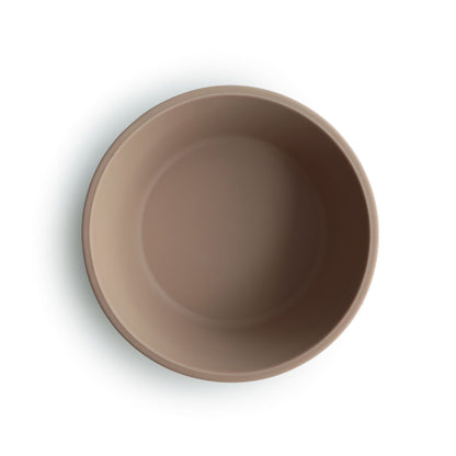 Silicone suction bowl natural mushie meal mushie 