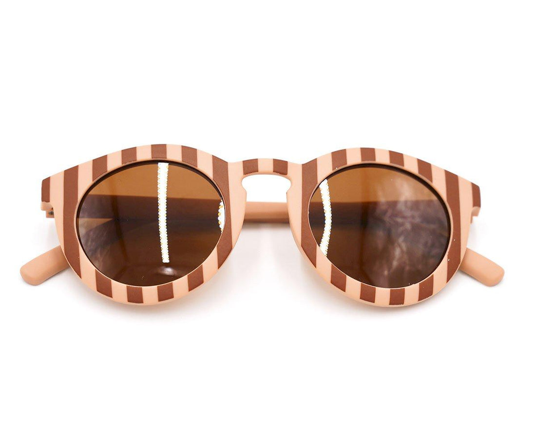 Óculos de sol sustentáveis polarizados stripes sunset/terra Grech Sunglasses Grech 